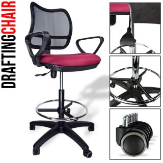 Mesh Ergonomic Office Chair Deluxe Seating Desk Computer Chairs w Arms 