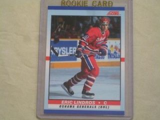 1990 91 SCORE YOUNG SUPERSTARS #40 ERIC LINDROS Rookie