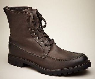   300.00 JOHN VARVATOS USA Eriksen Brown Leather Boots Mens Size 10