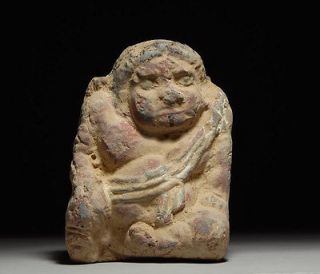 Ancient Chinese Song Dynasty Pottery Dwarf Figure Sculpture