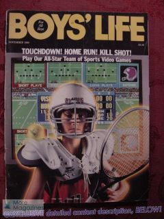 BOYS LIFE SCOUTS November 1989 Nov 89 VIDEO GAMES JERRY RICE TITANIC 