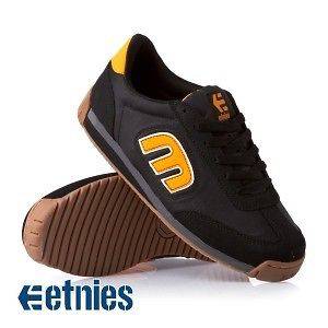 Etnies Lo Cut Ii Ls Mens Trainers Shoes   Black/Grey/Ora​nge