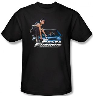 NEW Men Women Ladies The Fast & Furious Movie Poster Logo Title T 
