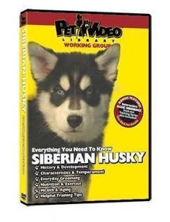 SIBERIAN HUSKY ~ Puppy ~ Dog Care & Training DVD +BONUS