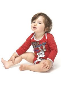 FABRIC FLAVOURS BUGS BUNNY BABY GROW PLAYSUIT ROMPER 0/6 & 6/12 MONTHS 