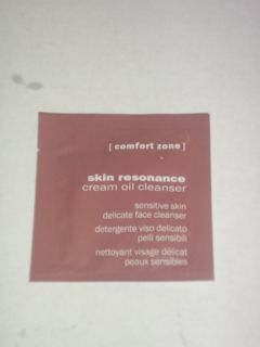   Zone SKIN RESONANCE Cream Oil Face Cleanser Sensative Skin .07 oz New