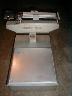 old vintage metal Fairbanks Morse Weight Scale Antique Measure