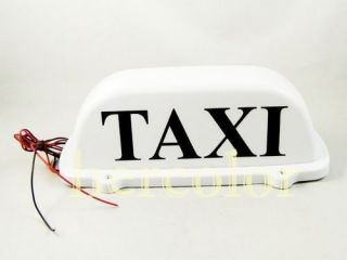 New Cab Sign Topper Roof Car Taxi Lamp Light Yellow / White optional