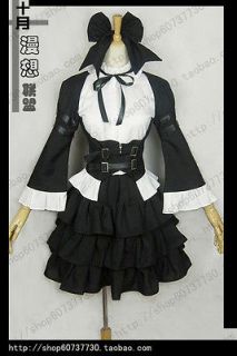 Fairy Tail Erza Scarlet Maid Cosplay Costume