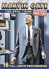 Marvin Gaye   Real Thing in Performance 1964   1981 DVD, 2006