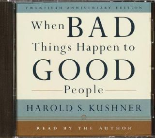 When Bad Things Happen to Good People by Harold S. Kushner 2001, CD 