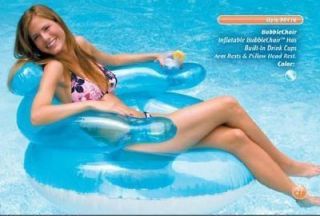 Bubble Chair Inflatable Swimming Pool Floating Lounger