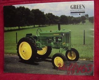 Green Magazine John Deere Featured Model 60 Tractor 96