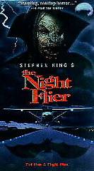 Stephen Kings The Night Flier VHS, 1998, Spanish Subtitled