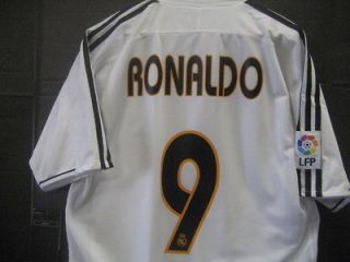NWT Authentic Adidas 2003 Real Madrid RONALDO Player Issue Dual layer 
