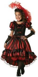 Kids Western Saloon Can Girl Dress Halloween Costume