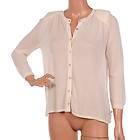 G509 FILIPPA K Sheer Cream Cotton Cardigan Size XS RRP £144.95