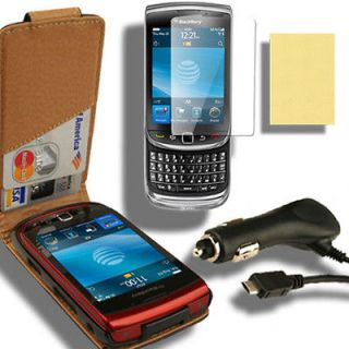   Charger for Blackberry Torch 9800 9810 F Guard Film LCD Pouch Holster