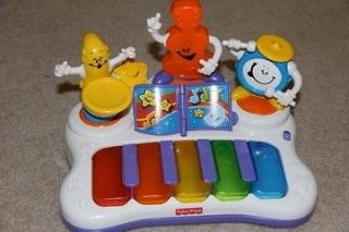 FISHER PRICE LITTLE SUPERSTAR JAMMIN BAND PIANO GENTLY USED