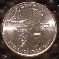 2009 P BU U.S. Territories Guam Quarter