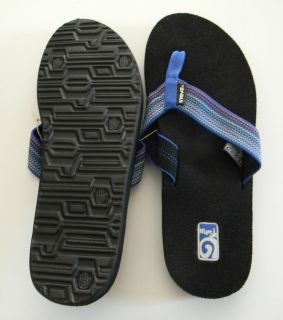 NEW Womens TEVA Mush II Ws Flip Flops Sandals Size 6 7 8 10 11 Blue