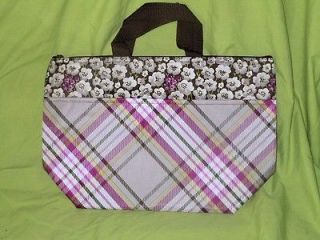 thirty one thermal tote painted floral