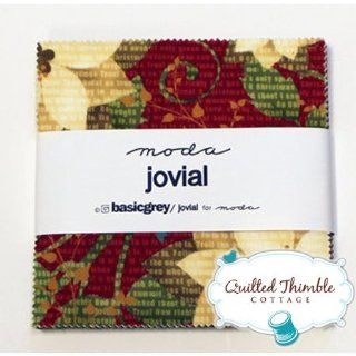 Moda JOVIAL 5 Charm Pack Quilting Fabric Squares 30260PP 