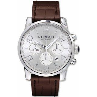  MONTBLANC TIMEWALKER AUTOMATIC CHRONOGRAPH STEEL WATCH 9671 Watches 