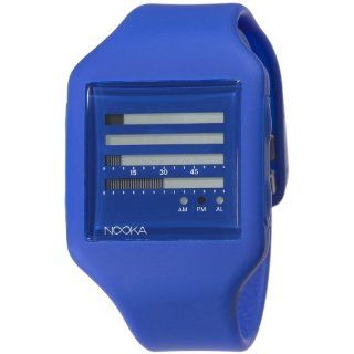 Nooka Unisex ZUB ZENH DB 20 Zub ZenH Deep Blue Polyurethane Watch 