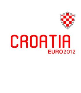 Euro 2012 Croatia Soccer Logo Hoody Clothing
