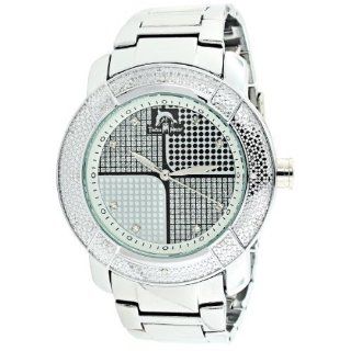 Techno Master Watches Mens Diamond Watch 0.12ct Watches 