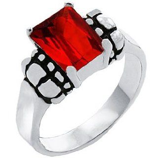 T20 Tqw11734ZGH David Yurman Inspired Deep Garnet Fashion Ring 