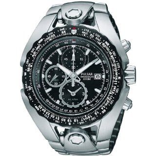 Pulsar by Seiko Alarm Chronograph Alarm Date 48mm Dial 100M Water 