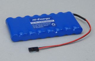 FUTABA Transmitter battery pack 9.6 volt 1200mAh Ni MH Flat Pack