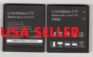 NEW BATTERY FOR LG P990 P999 G2X OPTIMUS 2X C729 DOUBLE PLAY T MOBILE