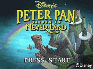 Peter Pan in Disneys Return to Never Land Nintendo Game Boy Advance 
