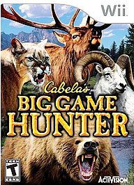 Cabelas Big Game Hunter Nintendo Wii original version 2007