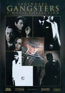 Legendary Gangsters Collection DVD, 2009, 5 Disc Set