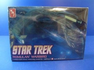 AMT 753/12 Star Trek Romulan Warbird Kit 1/3200 Scale Plastic Model 