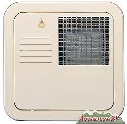 Suburban LP Gas Water Heater Access Door 3 & 6 Gallon Polar White RV 