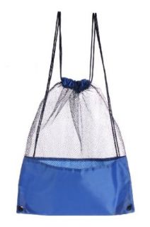 Mesh Drawstring Backpack Tote Sports Bag Great for Beach 