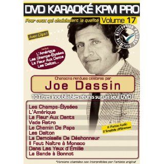 DVD Karaoké KPM Pro Vol.17 Joe Dassin  Titres Rendus 