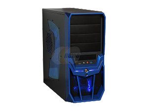 RAIDMAX Super Hurricane ATX 248NWU Black / Blue Computer Case With 