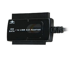 Vantec 2.5/3.5/5.25 SATA/IDE to USB 2.0 Adapter   Model CB ISATAU2