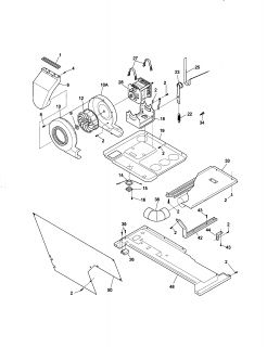 Model # 41798702891 Kenmore Laundry center   Wiring diagram (7 parts 