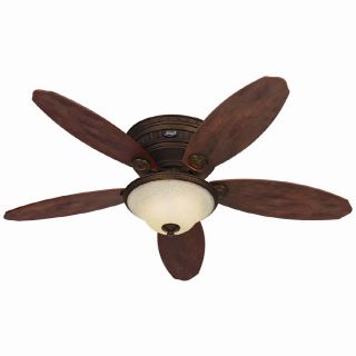Shop Hunter 52 in Ceiling Fan with Light Kit at Lowes