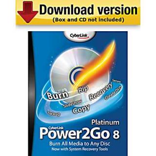 CyberLink Power2Go 8 Platinum for Windows (1 User) [ 