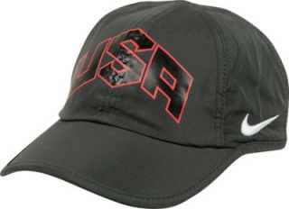 2012 Team USA Olympics Grey Navy Nike USA Adjustable Hat 