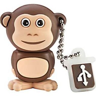 Emtec Animals 8GB USB 2.0 USB Flash Drive (Monkey)  