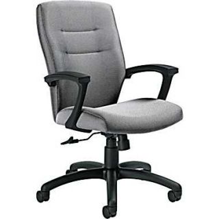 Global Synopsis™ 32% Polyester, 68% Olefin Medium Back Tilter Chair 